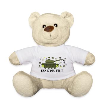 Tank You I 7e anniversaire de Tank - Nounours - blanc - Devant
