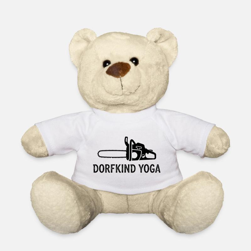 Dorfkind Yoga Chainsaw - Teddy - Weiß