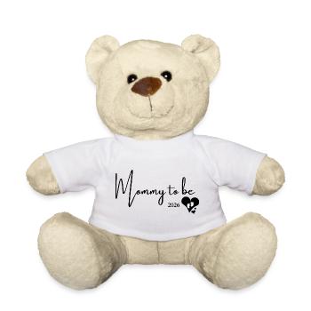 Mommy to be 2026 - Teddy Bear - white - Front