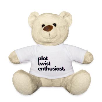 Plot_twist_enthusiast - Teddy - Weiß - Vorne