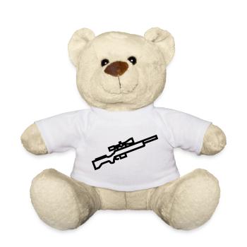 sniper - Nounours - blanc - Devant