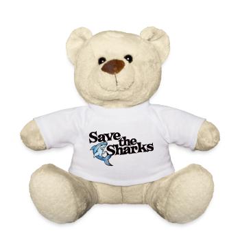 Save the Sharks Ocean Graphic - Teddy - Weiß - Vorne
