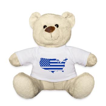 Utiliser la carte - Nounours - blanc - Devant