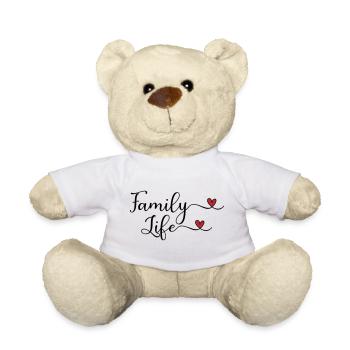 Familie - Teddy - Weiß - Vorne