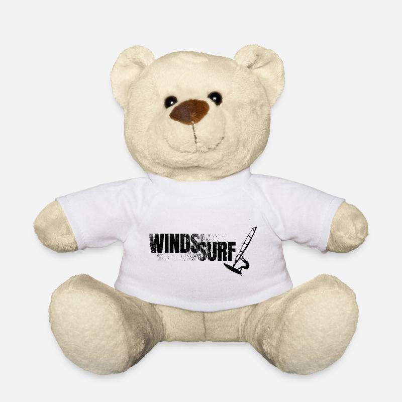 Windsurfer avec lettres - Nounours - blanc