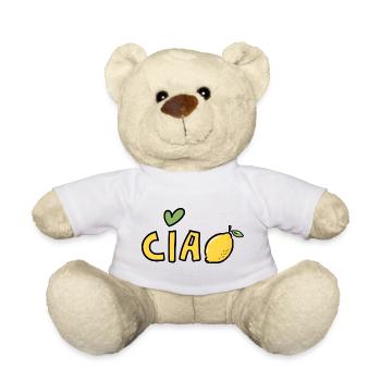 Ciao Lemon Bella Italia Sicilian Dolce Vita - Nounours - blanc - Devant