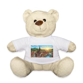 Forêt-Noire - Nounours - blanc - Devant