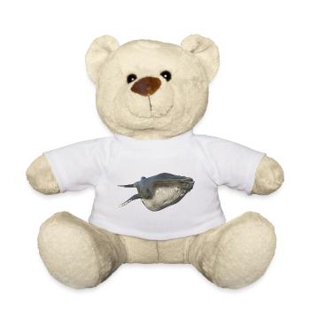 Baleine à bosse – géant des océans - Nounours - blanc - Devant