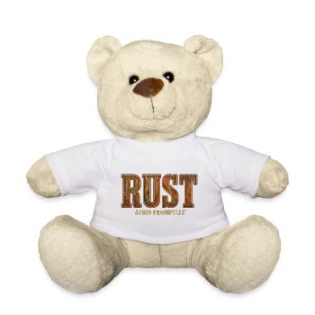 ROST – Anmutig altern | Ein lustiges Wortspiel mit starz - Teddy - Weiß - Vorne
