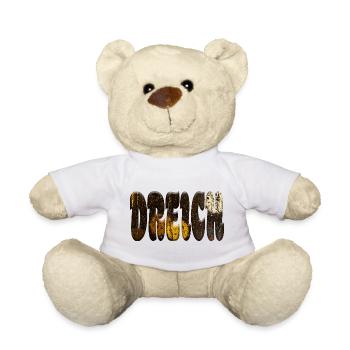 Dreich - Teddy Bear - white - Front