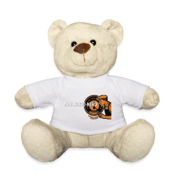 Mahlgrad-Nerd – Kaffee Geschenk für Barista & Kaff - Teddy - Weiß - Vorne