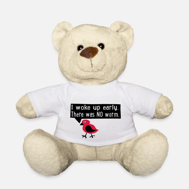 früher Vogel - Teddy - Weiß