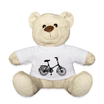 DDR Klapprad Klappfahrrad - Teddy - Weiß - Vorne