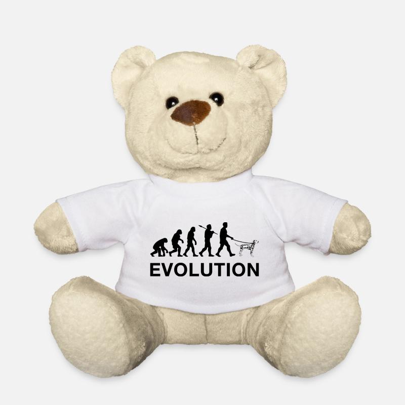 Evolution - Teddy Bear - white