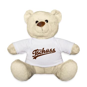 Tschüss - Teddy - Weiß - Vorne