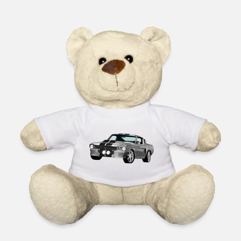 Auto - Teddy - Weiß