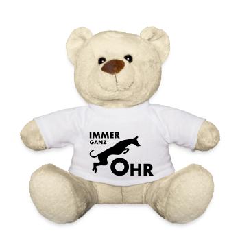 Podenco - Teddy Bear - white - Front