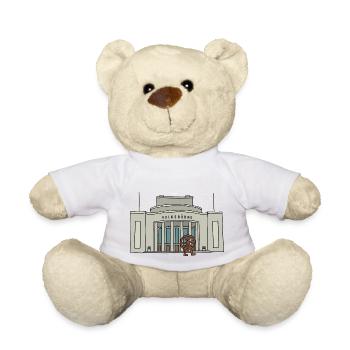 Volksbühne de Berlin c - Nounours - blanc - Devant