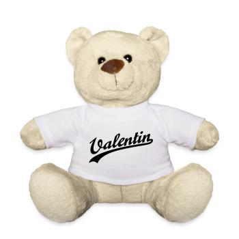 Valentin - Teddy - Weiß - Vorne