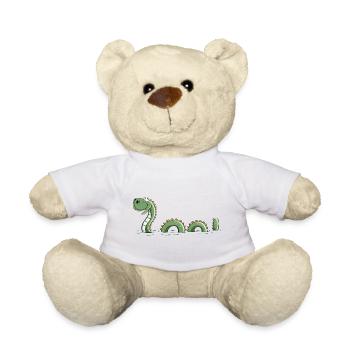 Lustiges Seeungeheuer - Monster - Nessie - Comic - Teddy - Weiß - Vorne