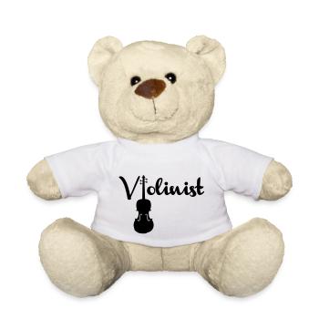 violinist - Nounours - blanc - Devant