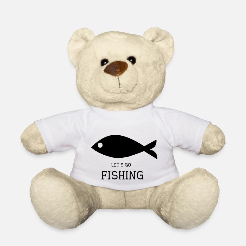 pêche - Nounours - blanc