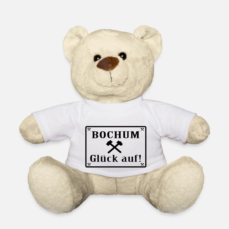 Good Luck! Bochum - Teddy Bear - white
