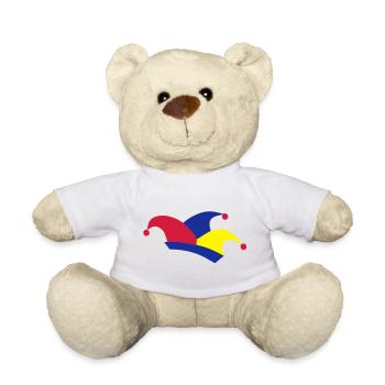 karneval - Teddy - Weiß - Vorne
