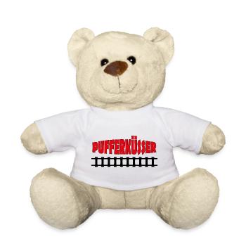 PUFFERKÜSSER - Teddy - Weiß - Vorne