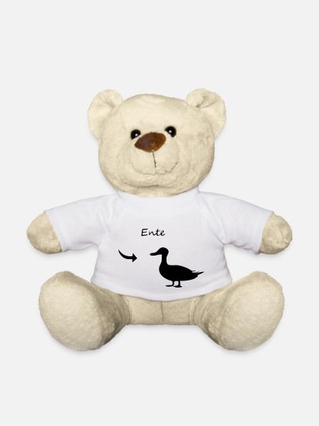 canard - Nounours - blanc