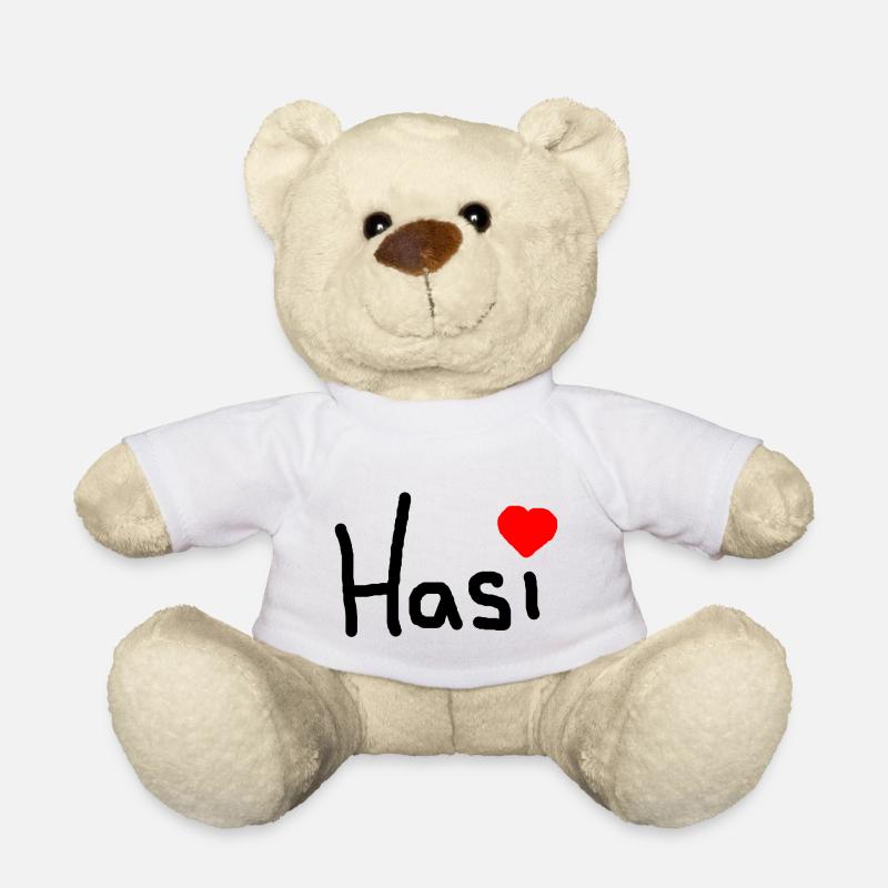 Hasi - Teddy - Weiß