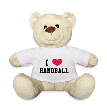 I Love Handball - Teddy - Weiß - Vorne