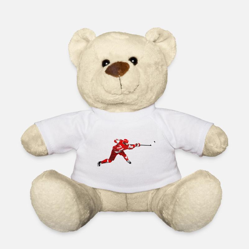 Eishockey - Teddy - Weiß