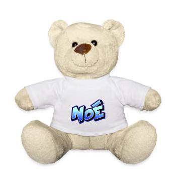 Graffiti name noé - Nounours - blanc - Devant