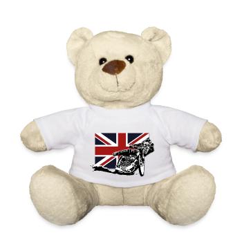 Speedway - Union Jack - Teddy - Weiß - Vorne