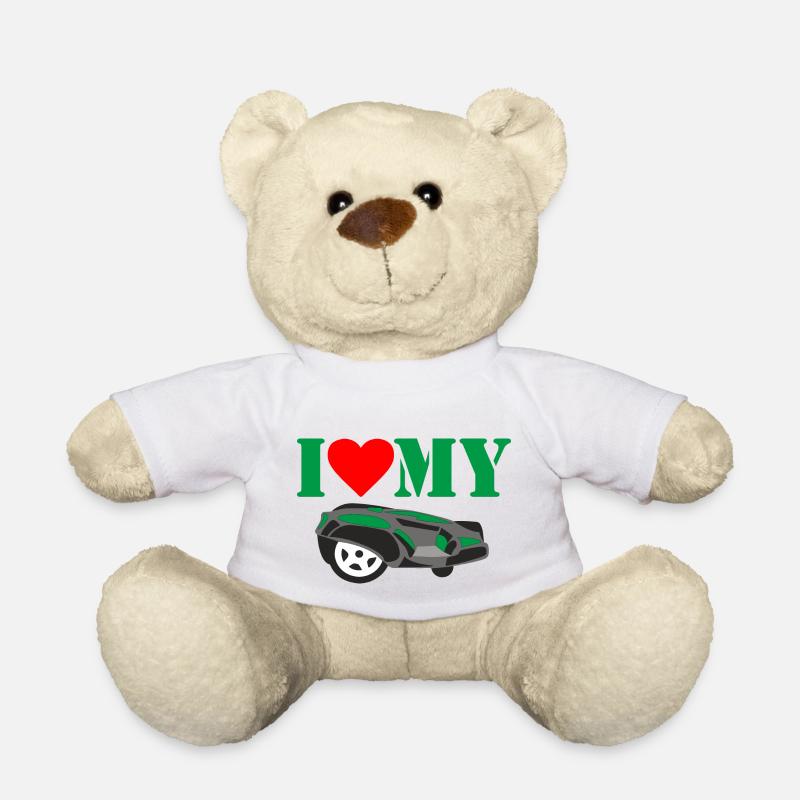 Ich liebe meinen Roboter - Teddy - Weiß