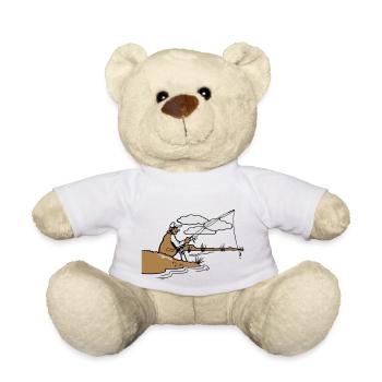 angeln relax ufer - Teddy - Weiß - Vorne
