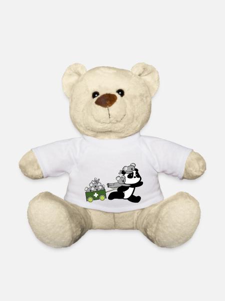 Panda safes Koalas - Nounours - blanc
