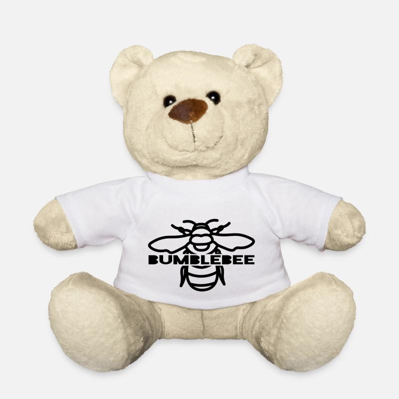 bumblebee - Teddy Bear - white