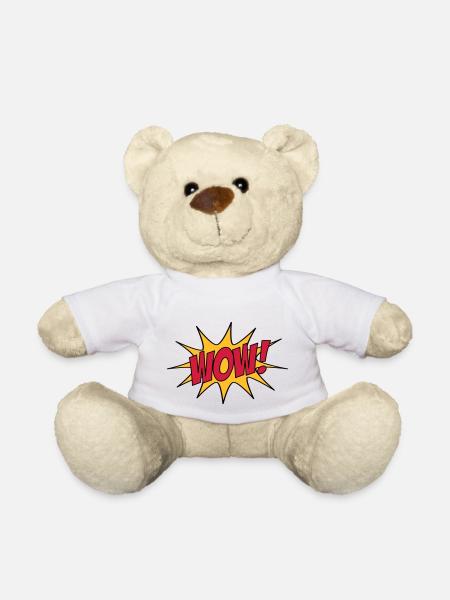 WOW! - Teddy Bear - white
