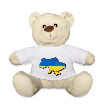 Ukraine - Nounours - blanc - Devant
