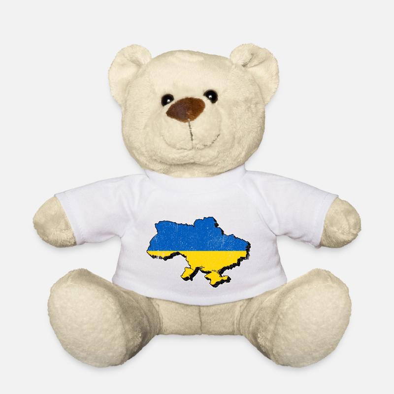 Ukraine - Nounours - blanc