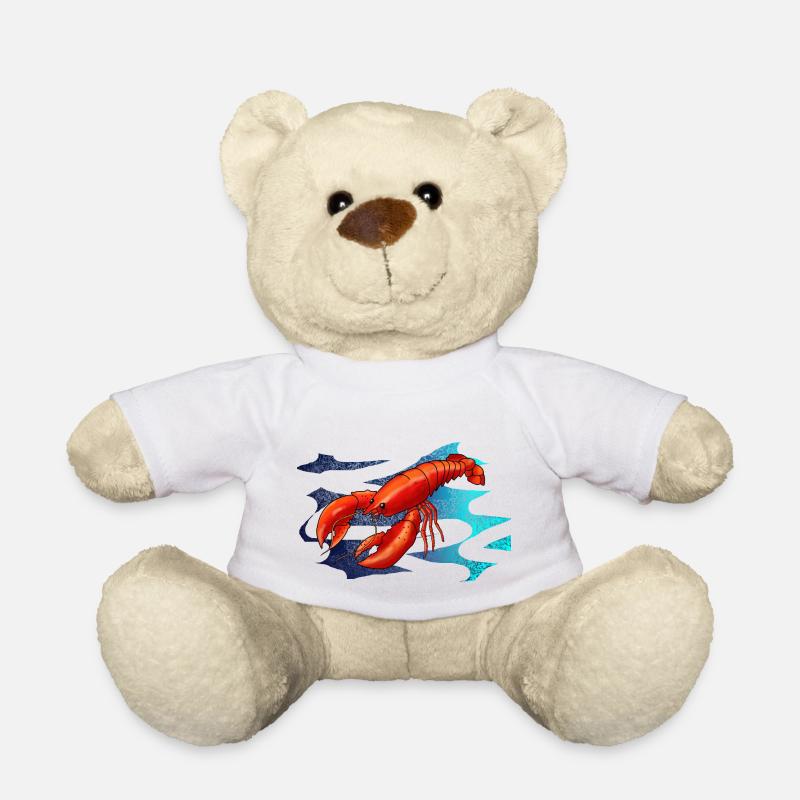 Lobster, lobster, sea - Teddy Bear - white