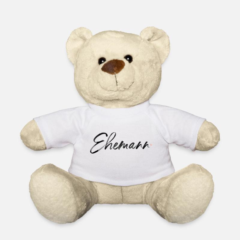 Ehemann - Teddy - Weiß