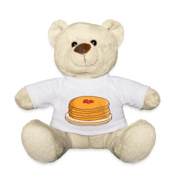 Pfannkuchen - Teddy - Weiß - Vorne
