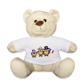 France Français Pommes de terre Légumes Tubercules Cuisinier - Nounours - blanc - Devant