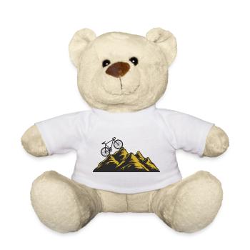 Bergabenteuer Fahrradsprung - Teddy - Weiß - Vorne