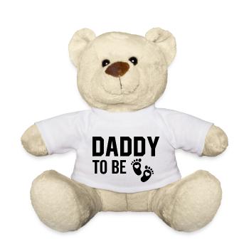 Daddy To Be - Teddy - Weiß - Vorne
