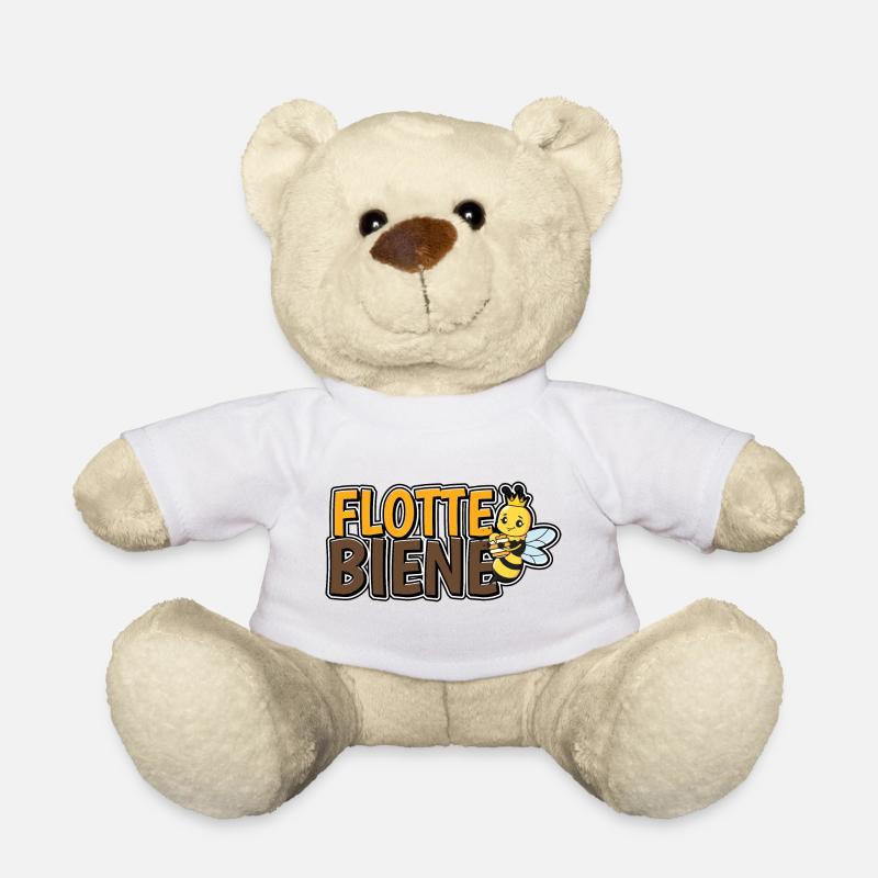 Flotte Biene - Teddy - Weiß