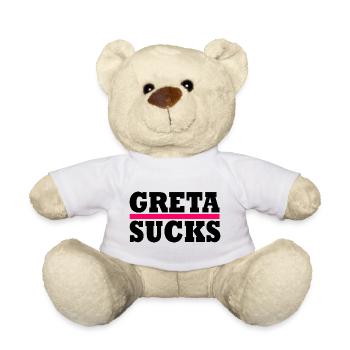Greta sucks - Teddy - Weiß - Vorne
